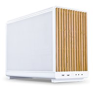 Lian Li A3-mATX white (Wooden Front) - PC Case