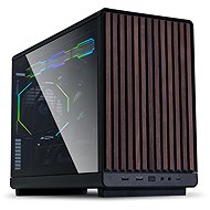 Lian Li A3-mATX black(Wooden Front - PC Case