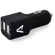 LAMAX USB Car Charger 3.4A černo-biely - Nabíjačka do auta