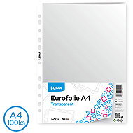 LUMA A4/45 micron, glossy - pack of 100 - Sheet Potector