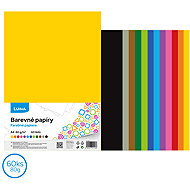 LUMA A4 80 g/m2, 60 sheets, 5 x 12 colours - Colour Paper