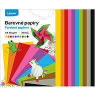LUMA A4 80 g/m2, 20 sheets, 2 x 10 colours - Colour Paper