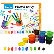 LUMA 12 colours x 30 ml - Fingerpaints