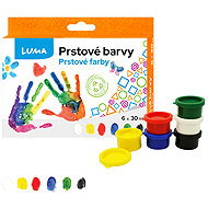 LUMA 6 colours x 30 ml - Fingerpaints