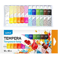 LUMA in tubes 12 ml x 12 colours - Tempera