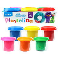 LUMA soft in a cup, 6 x 85 g - Modelling Clay