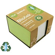 LUMA ECO non-adhesive, 80 x 80 x 53 mm, 500 sheets, white - Memo Pad