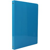 LUMA 4-ring 25 mm A4, neon blue - Document Folder