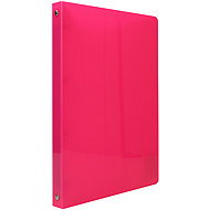 LUMA 4-ring 25 mm A4, neon pink - Document Folder