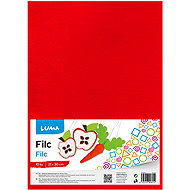 LUMA A4 red - pack of 10 - Craft Felt