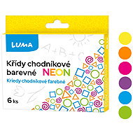 LUMA sidewalk NEON - set of 6 colours - Chalk