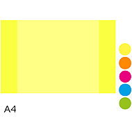 LUMA A4 180 microns, NEON colour mix - pack of 10 - Notebook Cover
