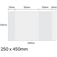 LUMA Universal 250 × 450mm, 90 microns, transparent - pack of 20 - Notebook Cover