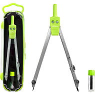 LUMA NEON kovové s kloubem, zelené  - Compasses