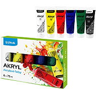 LUMA set 6 x 75 ml - Acrylic Paints