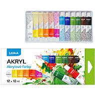 LUMA set 12 x 12 ml - Acrylic Paints