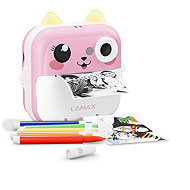 LAMAX InstaKid2 AI Plus - pink - Sofortbildkamera