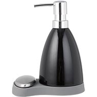 LENE BJERRE CARRIE Detergent dispenser with anti-odor soap, black - Soap Dispenser