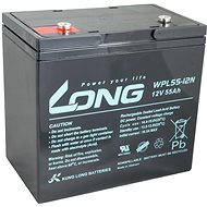LONG battery 12V 55Ah M6 LongLife 12 years (WPL55-12N) - UPS Batteries