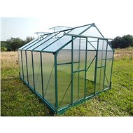 LANITPLAST AL Construction + Base for LANITPLAST PLUGIN 8x12 Green - Greenhouse