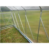 LANITPLAST AL Construction without Glazing for LANITPLAST VENUS 5000 PC 4mm Silver - Greenhouse
