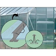 LANITPLAST PC Cellular Glazing 4mm for Vitavia CALYPSO 7300 - Greenhouse