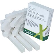 Linex White, Square - Pack of 12 - Chalk