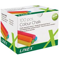 Linex Coloured, Round - Pack of 100 pcs - Chalk