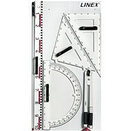Linex BBM-S Set of 6 Magnetic Whiteboard Drawing Tools - Ruler