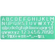 LINEX 8510 10 mm - betűk, számok, szimbólumok - Sablon