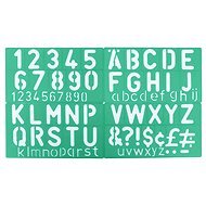 Linex 8550 50mm - Letters, Numbers, Symbols - Template