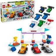 LEGO® DUPLO® 10445 Racing Cars and F1® Team Drivers - LEGO Set
