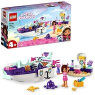 LEGO® Gabby babaháza játékok 10786 Gabi és Szirénke hajója és szépségszalonja - LEGO