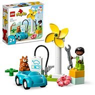 LEGO® DUPLO® Szélturbina és elektromos autó 10985 - LEGO