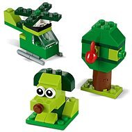 LEGO Classic 11007 Zelené kreatívne kocky - LEGO stavebnica