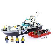 LEGO City 60129 Polícia, Policajná hliadková loď - Stavebnica