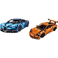 LEGO Technic 42056 Porsche 911 GT3 RS + LEGO Technic 42083 Bugatti Chiron - Játékszett