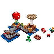 LEGO Minecraft 21129 Ostrov húb - LEGO stavebnica