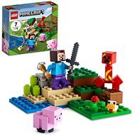 LEGO® Minecraft® A Creeper rajtaütés 21177 - LEGO