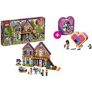 LEGO Friends 41369 Mia and Her House and LEGO 41357 Olivia&#39;s Heart Box - Building Set