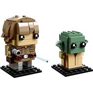 LEGO BrickHeadz 41627 Luke Skywalker and Yoda - Building Set