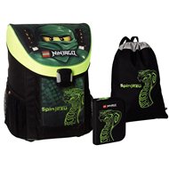 LEGO Easy NINJAGO GREEN - 3-dílný set - School Backpack
