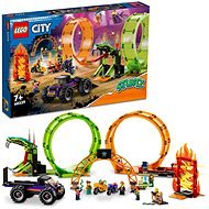 LEGO® City Kaszkadőr aréna dupla hurokkal 60339 - LEGO
