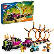 LEGO® City Kaszkadőr járgány és tűzgyűrű kihívás 60357 - LEGO