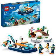 LEGO® City 60377 Prieskumná ponorka potápačov - LEGO stavebnica