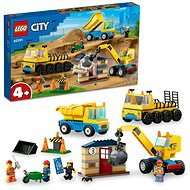 LEGO® City 60391 Stavebná dodávka a demolačný žeriav - LEGO stavebnica