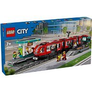 LEGO® City 60423 Straßenbahn mit Haltestelle - LEGO-Bausatz