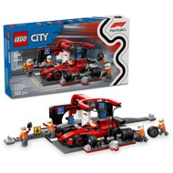 LEGO® City 60443 F1® pit stop and Ferrari staff - LEGO Set