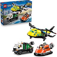 LEGO® City 60505 Remix: Airplane, service truck and hovercraft - LEGO Set