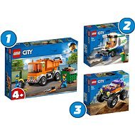 LEGO® City 66686 akciós csomag a 3 legnépszerűbb építőkészlettel fiúknak - LEGO
